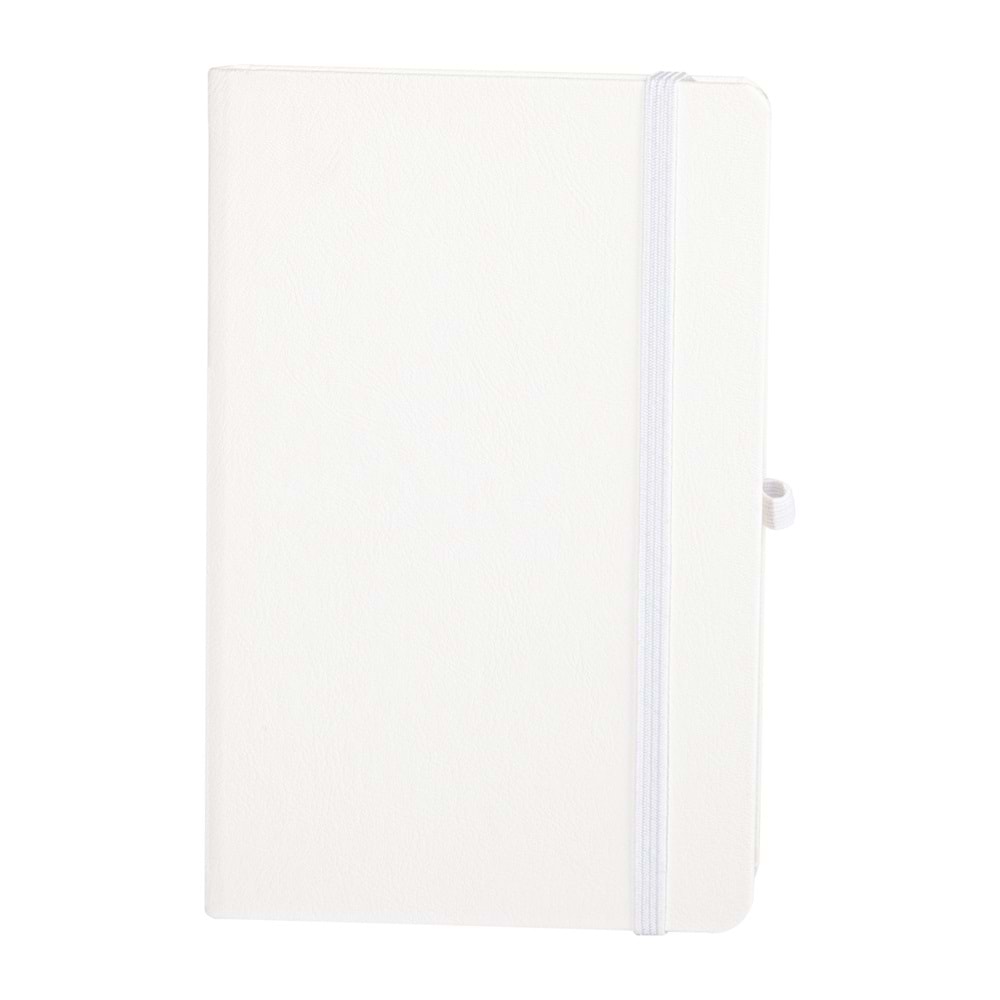 DIŞKAPI BEYAZ TARİHSİZ DEFTER (13X21 CM)
