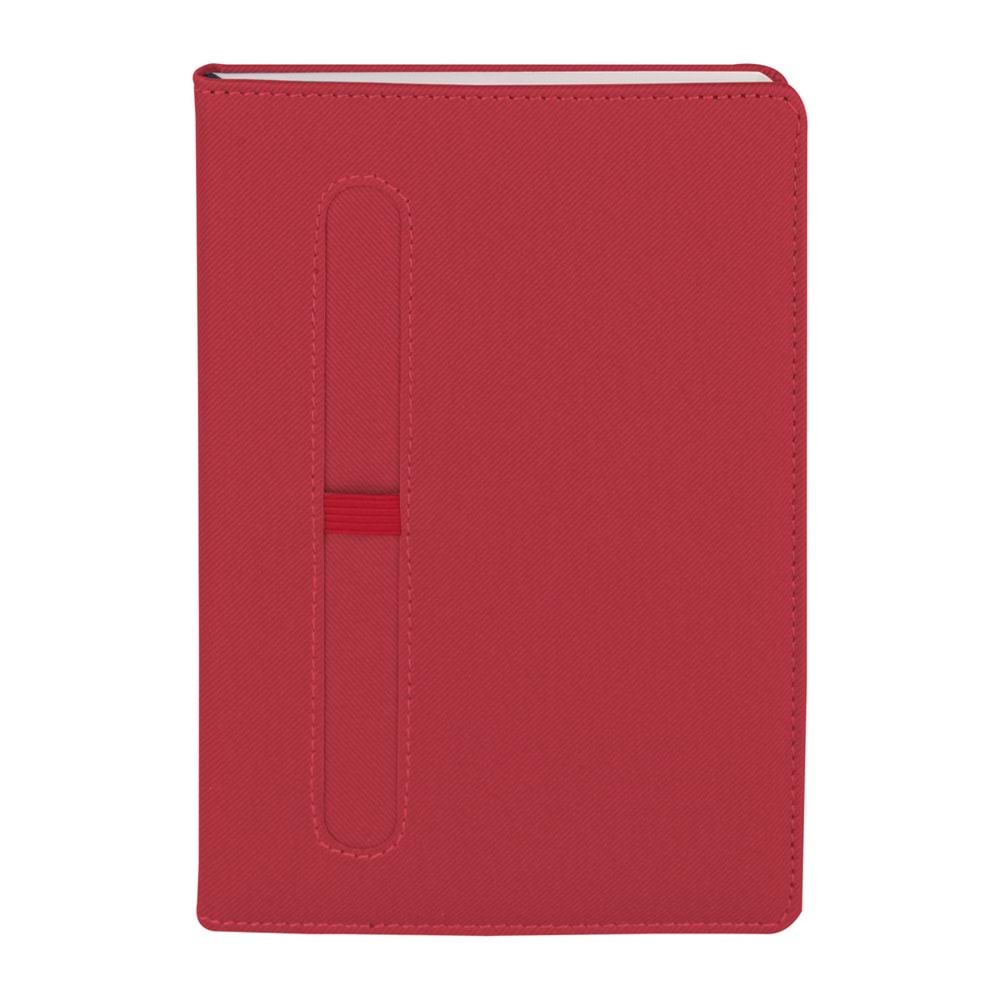 KURTULUŞ KIRMIZI TARİHSİZ DEFTER (15X21 CM)