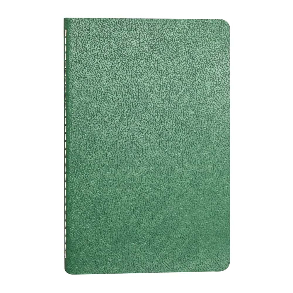 SIHHİYE YEŞİL TERZİ DİKİŞLİ DEFTER (13X21 CM)