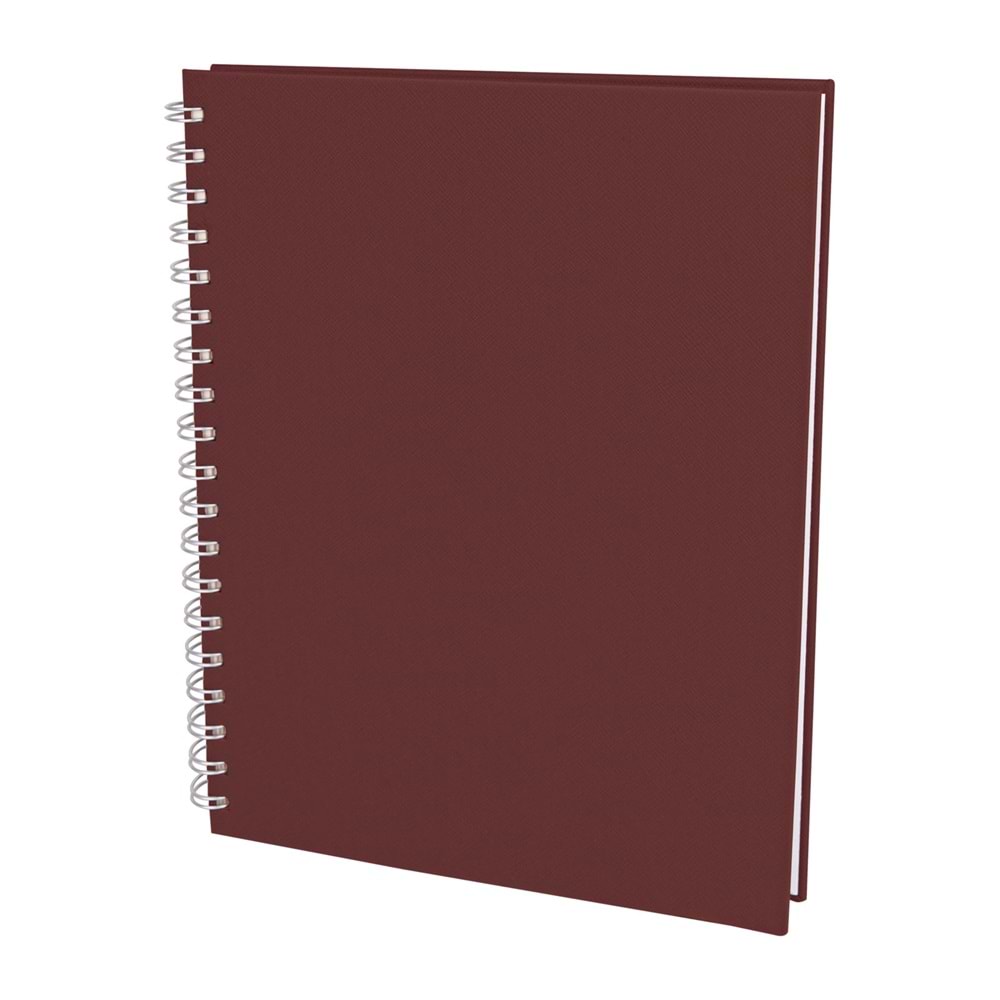 SEĞMENLER TABA KARELİ SPİRALLİ TARİHSİZ DEFTER (19X25 CM)