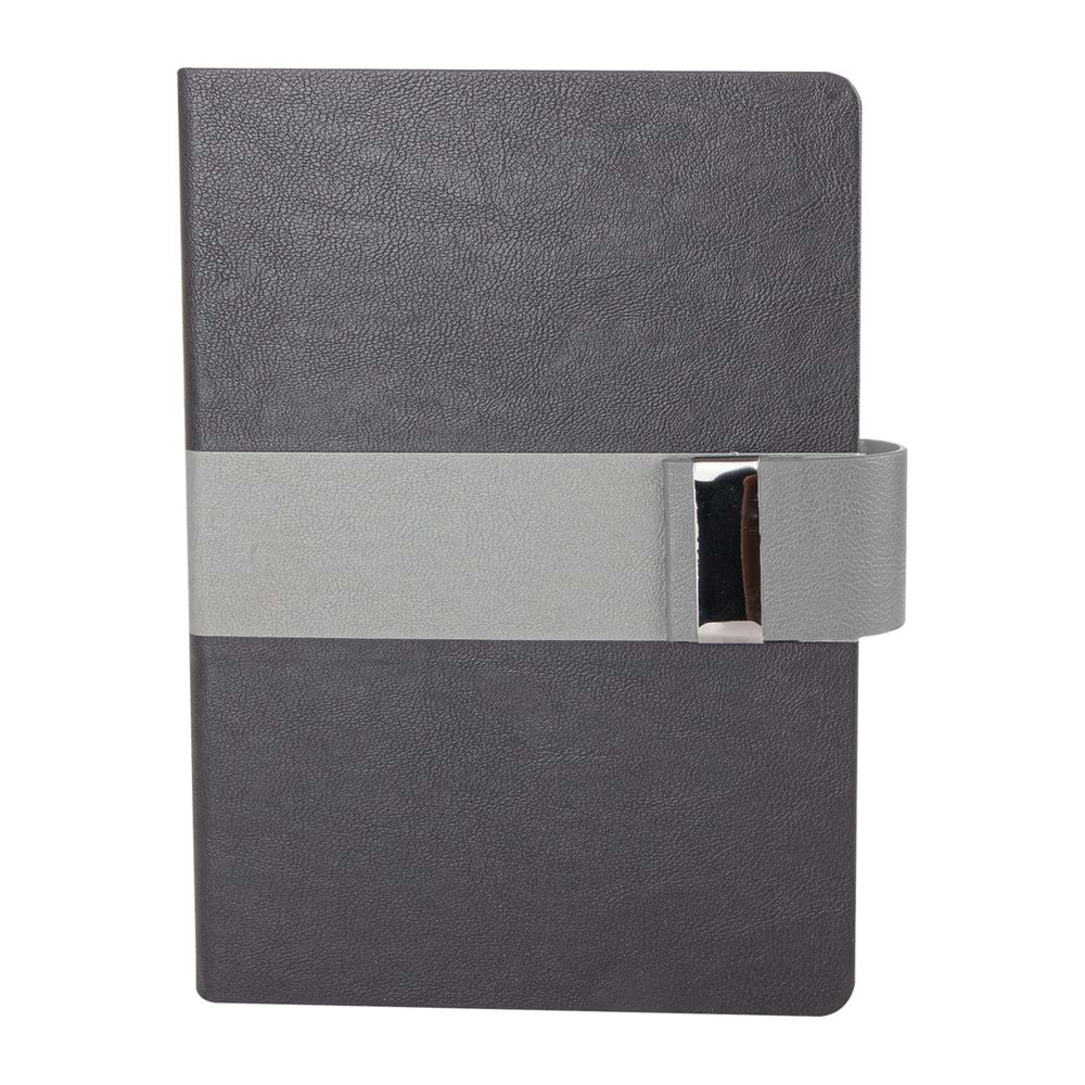 ARMADA SİYAH TARİHSİZ DEFTER (15X21 CM)