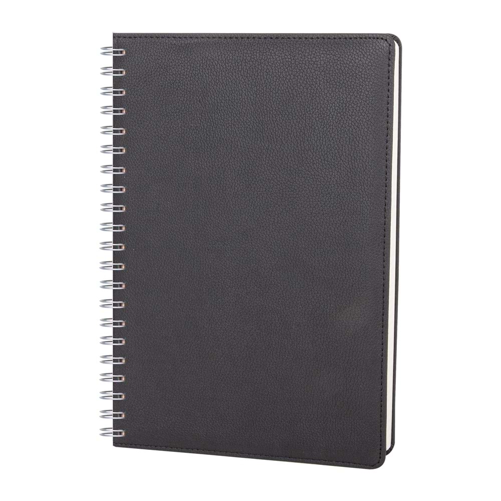 KOLEJ SİYAH SPİRALLİ HAFTALIK PLANLAYICI (20x28 CM)
