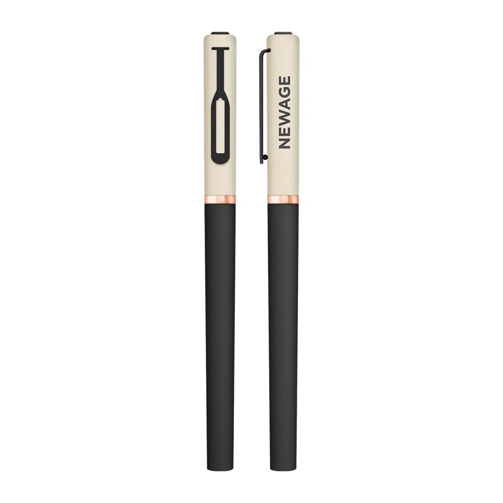 GÜRSU SİYAH METAL ROLLER KALEM