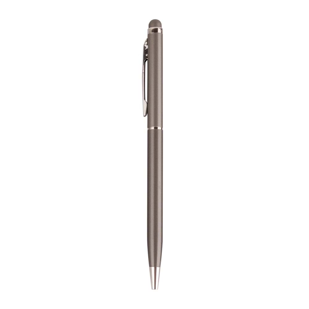 BAYRAKLI FÜME METAL TÜKENMEZ KALEM