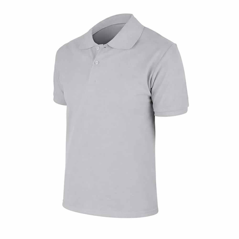 BEGONYA GRİ M POLO YAKA TİŞÖRT