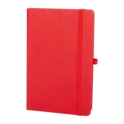 DIŞKAPI KIRMIZI TARİHSİZ DEFTER (13X21 CM)