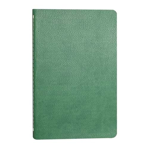 SIHHİYE YEŞİL TERZİ DİKİŞLİ DEFTER (13X21 CM)