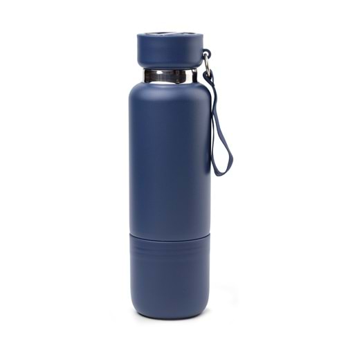 ULUDAĞ LACİVERT 500 ML BARDAKLI TERMOS