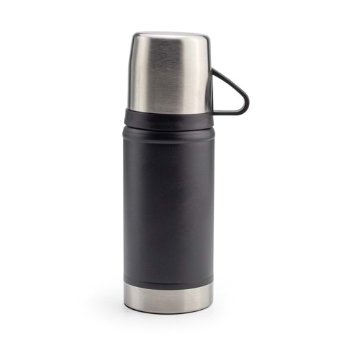 KARTEPE SİYAH 500 ML BARDAKLI TERMOS