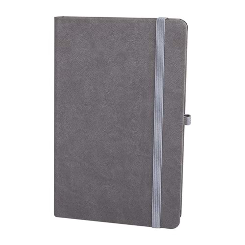 DIŞKAPI GRİ TARİHSİZ DEFTER (13X21 CM)