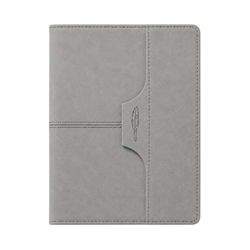 ATAKULE GRİ TARİHSİZ DEFTER (15X21 CM)
