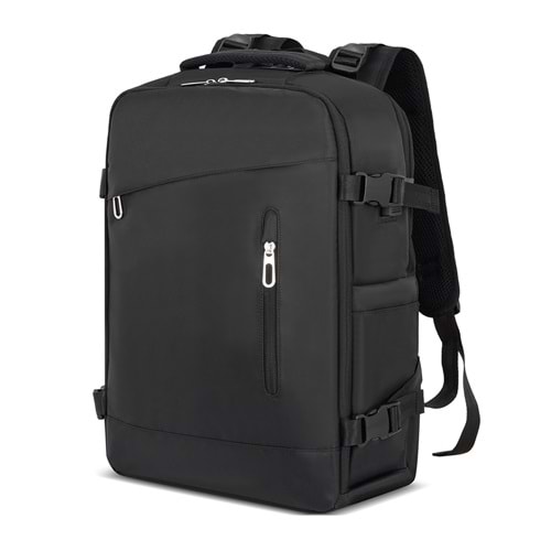 GEZGİN SİYAH LAPTOP BÖLMELİ SIRT ÇANTASI