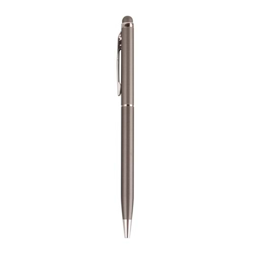 BAYRAKLI FÜME METAL TÜKENMEZ KALEM
