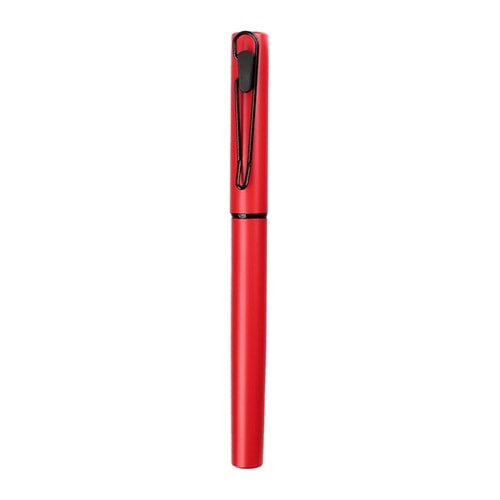 ERDEMLİ KIRMIZI METAL ROLLER KALEM 