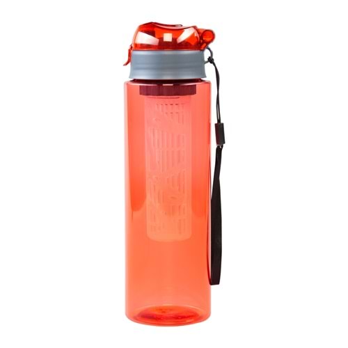 ERİKLİ KIRMIZI 800 ML DETOKSLU SAN MATARA