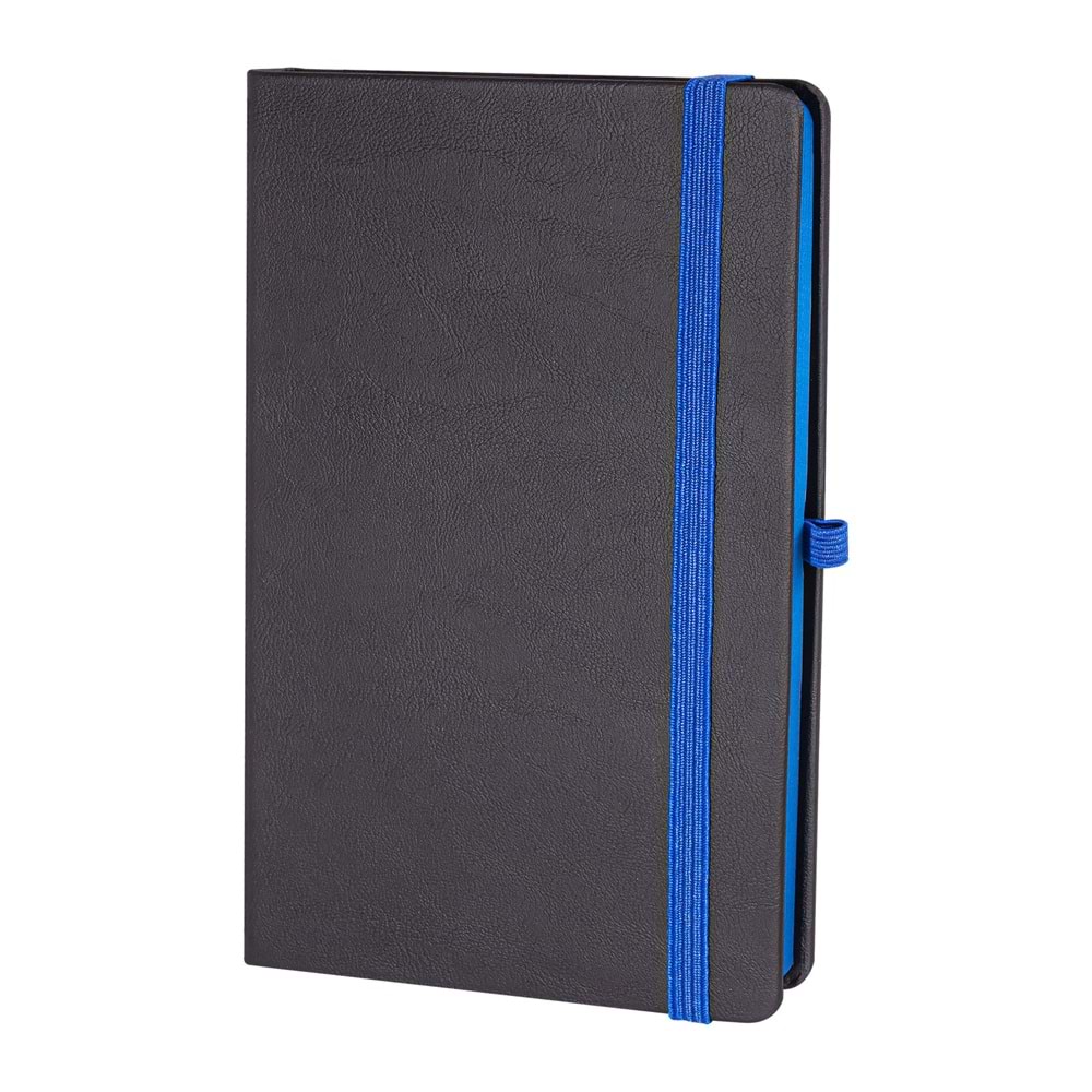 TUNALI LACİVERT TARİHSİZ DEFTER (13X21 CM)