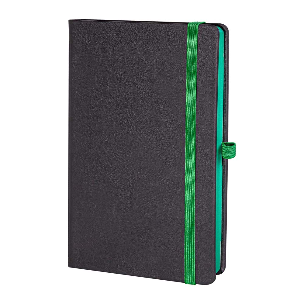 TUNALI YEŞİL TARİHSİZ DEFTER (13X21 CM)
