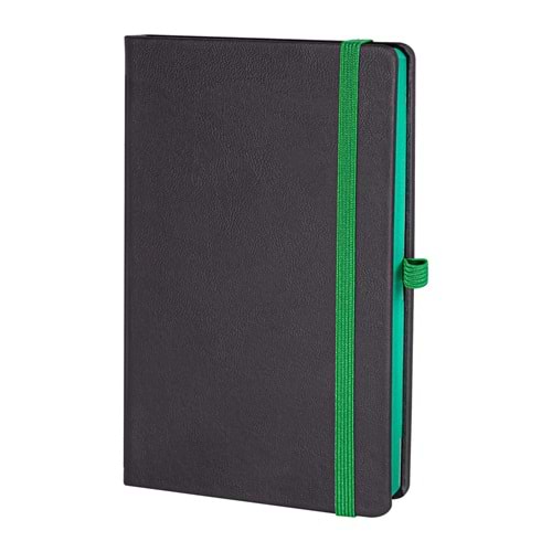 TUNALI YEŞİL TARİHSİZ DEFTER (13X21 CM)