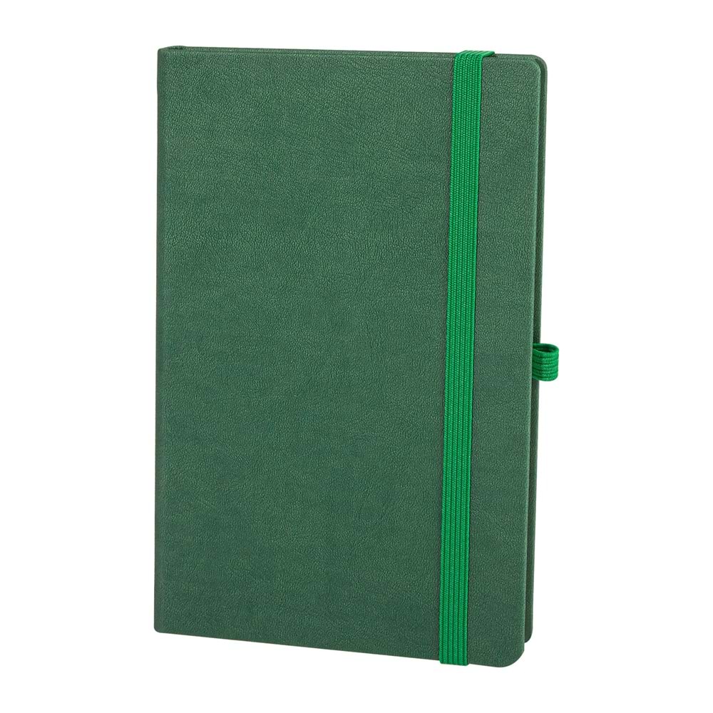 DIŞKAPI YEŞİL TARİHSİZ DEFTER (13X21 CM)