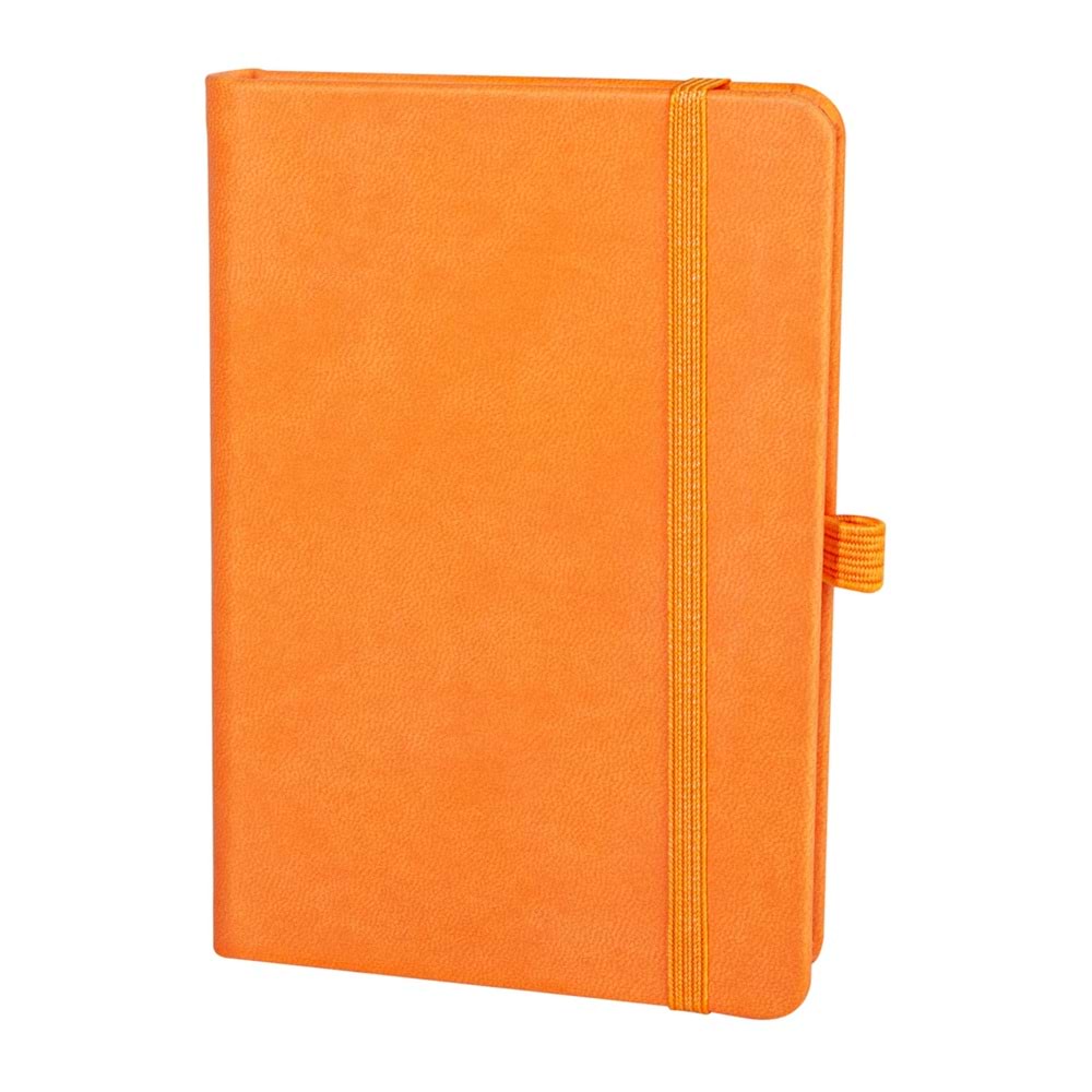 İNCEK TURUNCU TARİHSİZ DEFTER (9X14 CM)