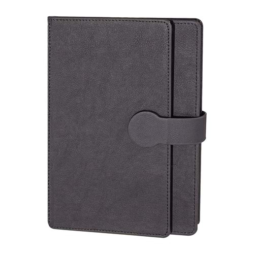 SARAY SİYAH TARİHSİZ DEFTER (15X21 CM)