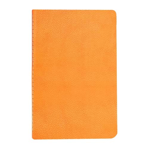 SIHHİYE TURUNCU TERZİ DİKİŞLİ DEFTER (13X21 CM)