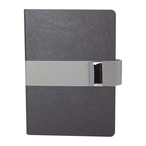 ARMADA SİYAH TARİHSİZ DEFTER (15X21 CM)