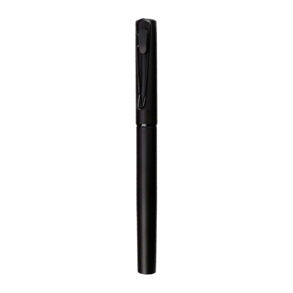 ERDEMLİ SİYAH METAL ROLLER KALEM 