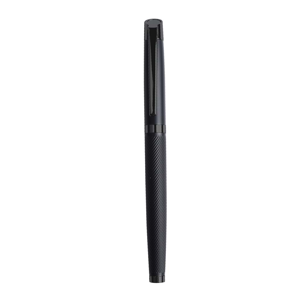 DÜZİÇİ SİYAH METAL ROLLER KALEM 