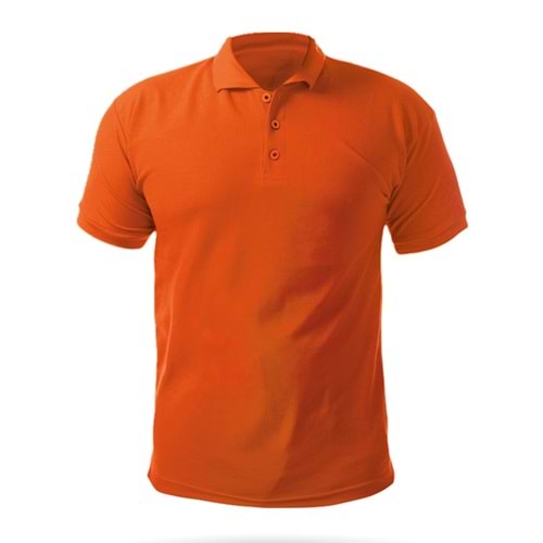 AÇELYA TURUNCU XXL POLO YAKA TİŞÖRT