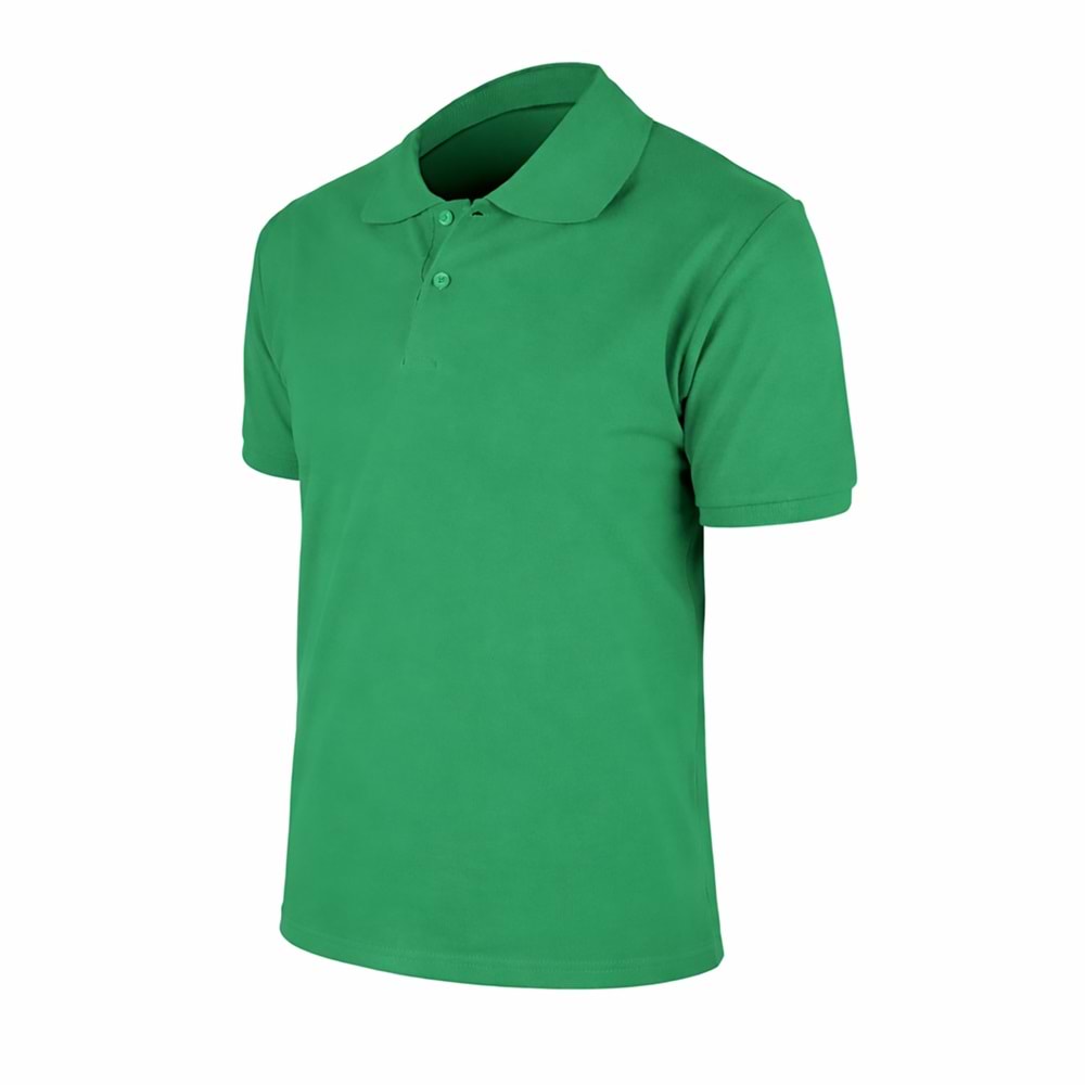 BEGONYA YEŞİL XXL POLO YAKA TİŞÖRT
