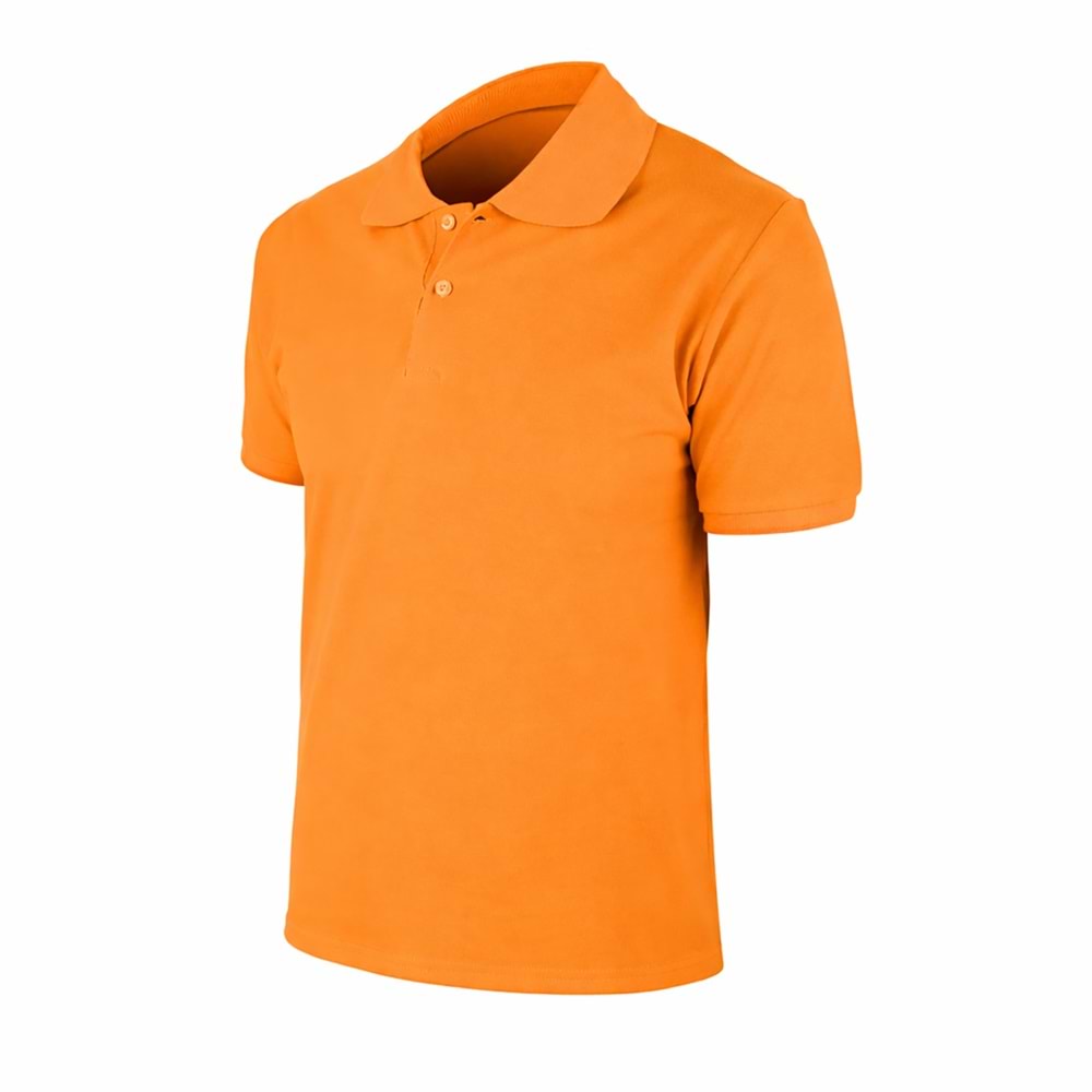 BEGONYA TURUNCU XL POLO YAKA TİŞÖRT