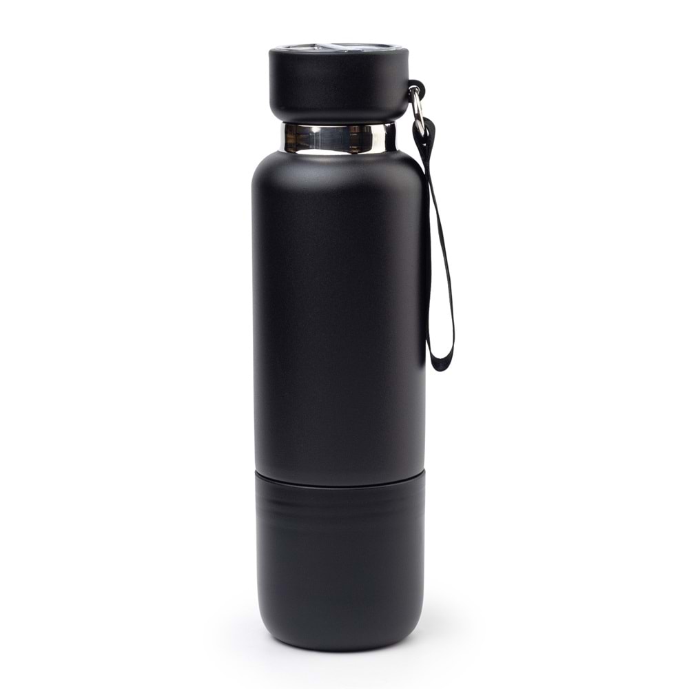 ULUDAĞ SİYAH 500 ML BARDAKLI TERMOS