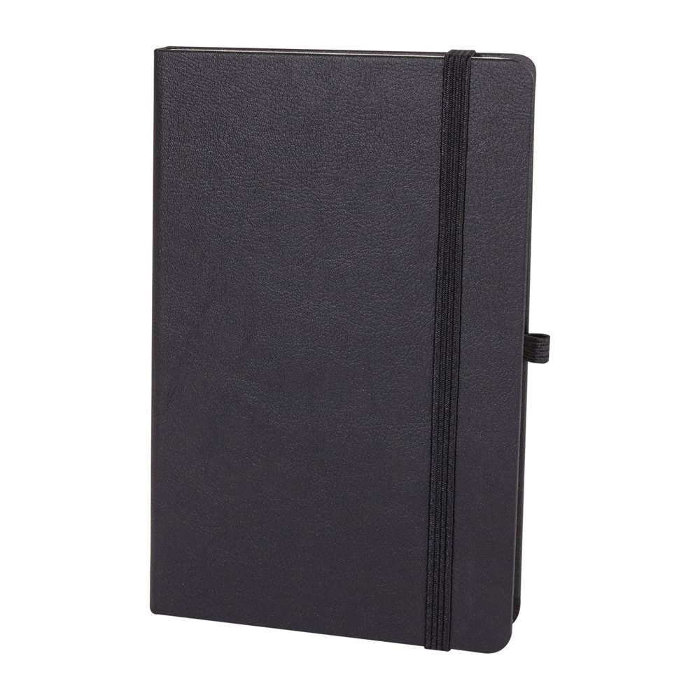 DIŞKAPI SİYAH TARİHSİZ DEFTER (13X21 CM)