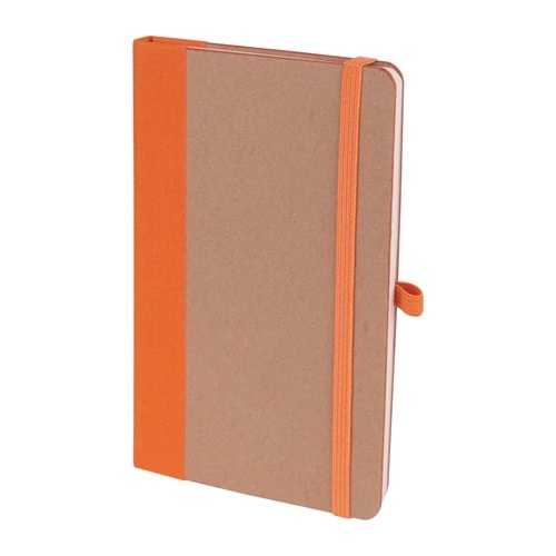 SİTELER TURUNCU TARİHSİZ DEFTER (13X21 CM)