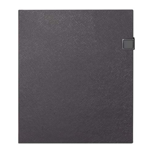 ESAT SİYAH TARİHSİZ DEFTER (19X25 CM)