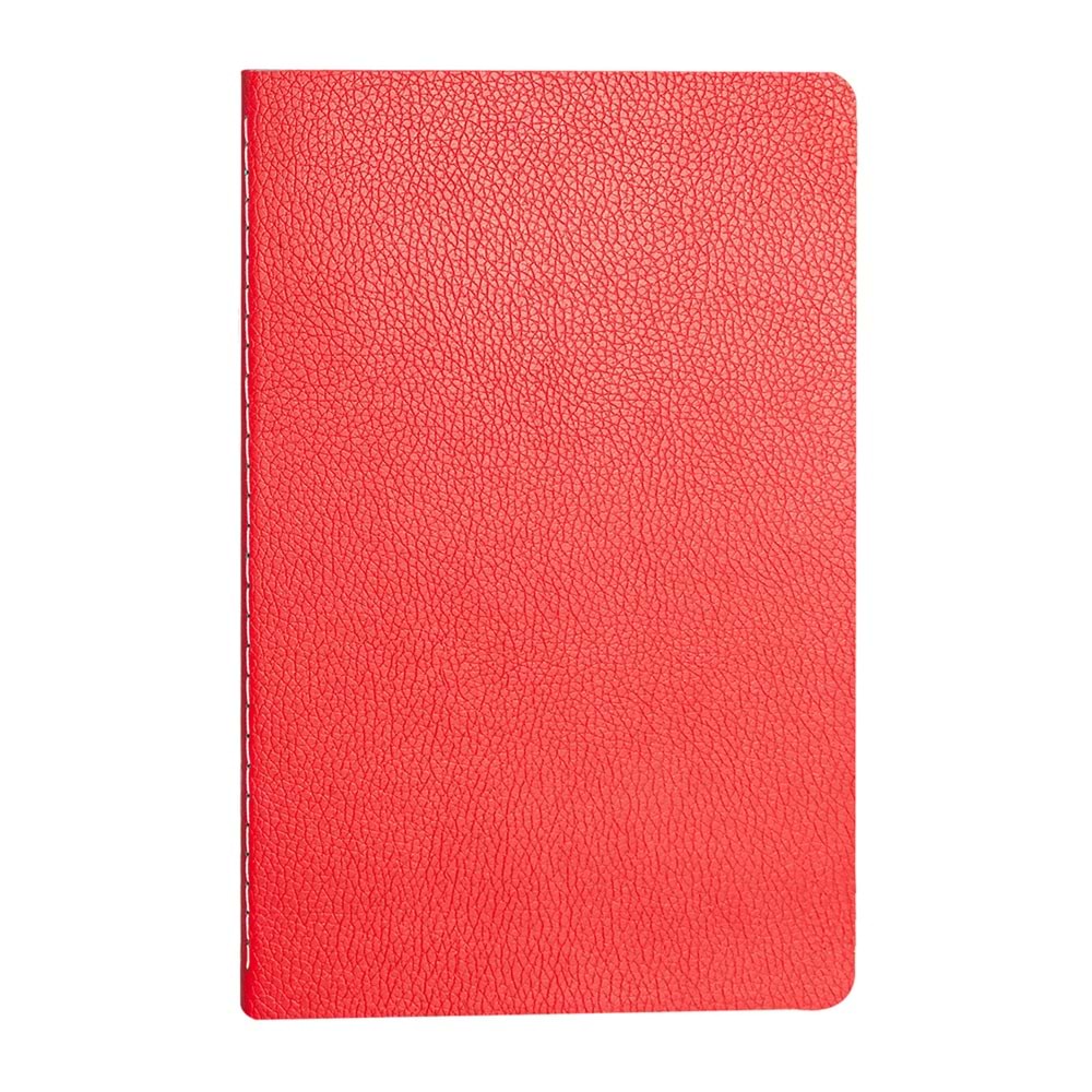 SIHHİYE KIRMIZI TERZİ DİKİŞLİ DEFTER (13X21 CM)
