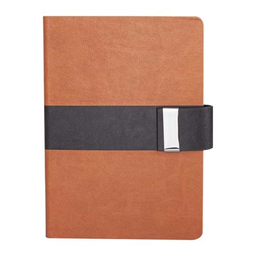 ARMADA KAHVERENGİ TARİHSİZ DEFTER (15X21 CM)