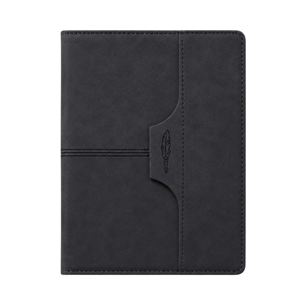 ATAKULE SİYAH TARİHSİZ DEFTER (15X21 CM)