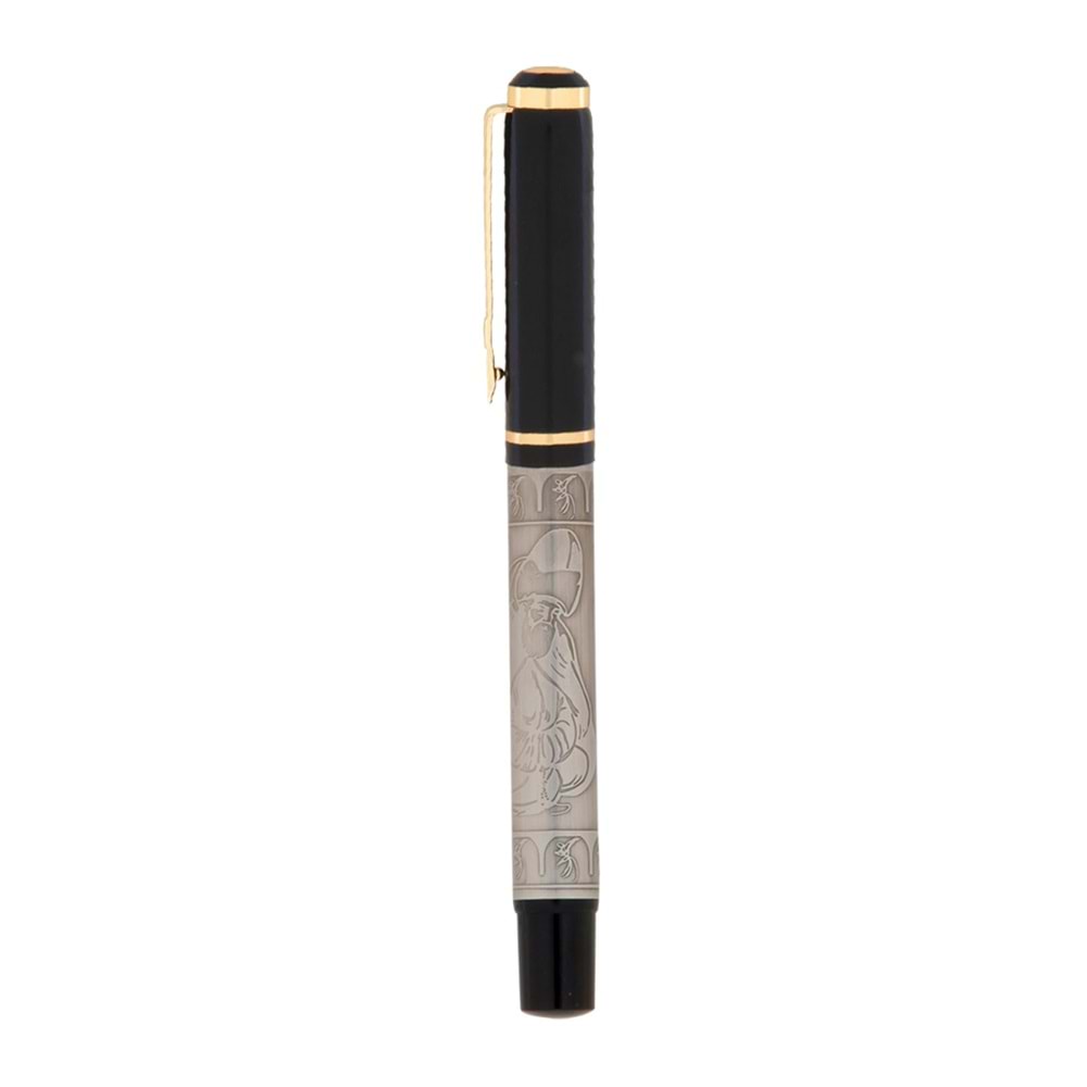 HEKİMHAN MEVLANA KABARTMALI METAL ROLLER KALEM