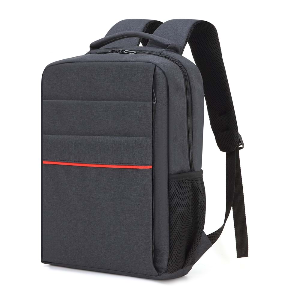 REVAN SİYAH LAPTOP BÖLMELİ SIRT ÇANTASI