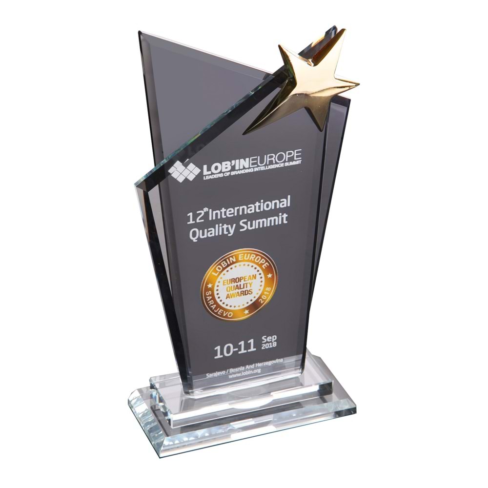 KARSI KRİSTAL PLAKET