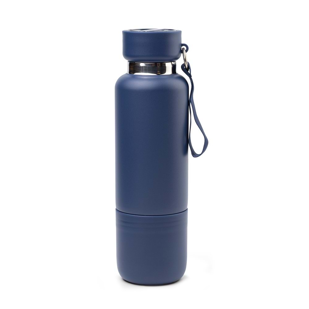 ULUDAĞ LACİVERT 500 ML BARDAKLI TERMOS