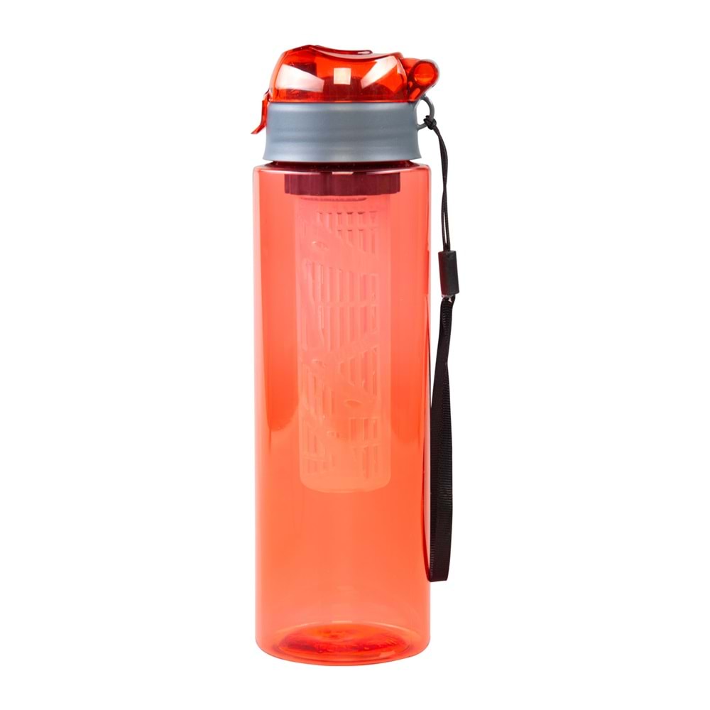 ERİKLİ KIRMIZI 800 ML DETOKSLU SAN MATARA