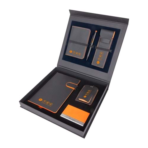 DİKİLİTAŞ TURUNCU HEDİYELİK SET